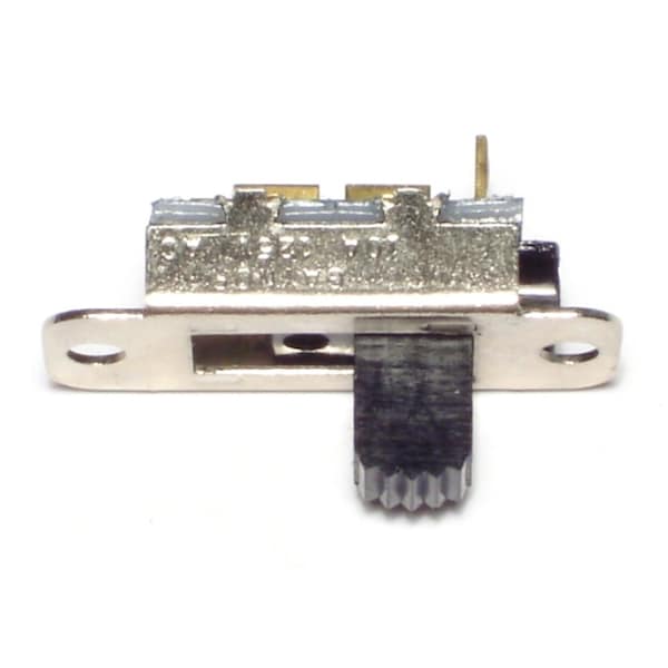 Double Pole/Single Throw Slide Switches 3PK